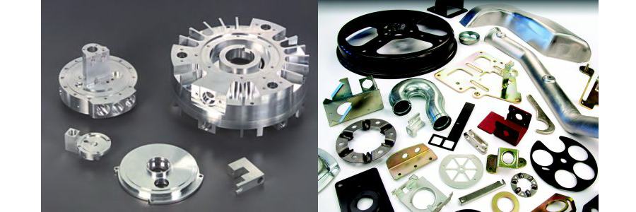 Example parts of high speed machining and stamp machining that a Soponski Manufacturing machine shop has created